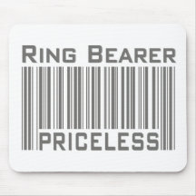 Ring Bearer Priceless Mouse Pad
