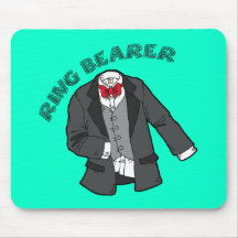 Ring Bearer T-shirts and Gifts Mouse Pads