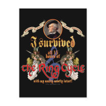 Ring Cycle Survivor Postcards