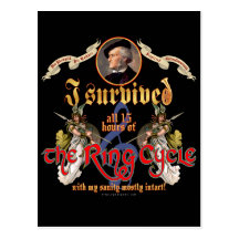 Ring Cycle Survivor Postcards