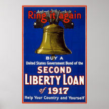 Ring It Again ~ Vintage World War 1. Poster