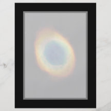 Ring Nebula (Hubble Telescope) Flyer Design