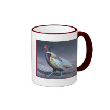 Ring Neck Pheasant Coffee Mug