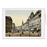 Ring Street, Budapest, Hungary, Austro-Hungary rar Greeting Cards