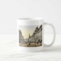 Ring Street, Budapest, Hungary, Austro-Hungary rar Coffee Mug