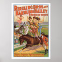 Ringling Bros. Equestriennes  Advertisement 1910's posters
