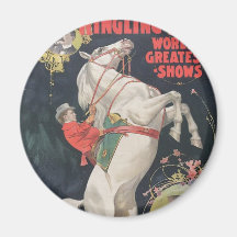 Ringling Bros. / Madam Ada Castello Fridge Magnets