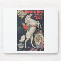 Ringling Bros. / Madam Ada Castello Mouse Pad