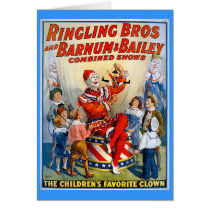 Ringling Brothers & Barnum & Bailey Vintage Clown
