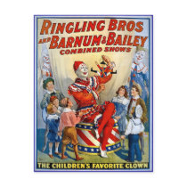 Ringling Brothers & Barnum & Bailey Vintage Clown