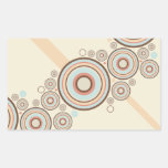 Rings of Colour Abstract Graphic Sticker