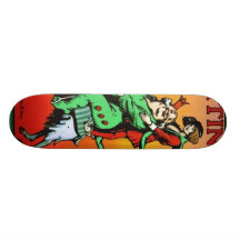 Rinkitink in oz custom skate board