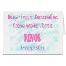 Rinos Inspire No One Card