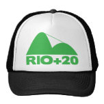 Rio +20 mesh hats