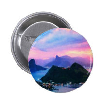Rio de Janeiro at dusk Pin