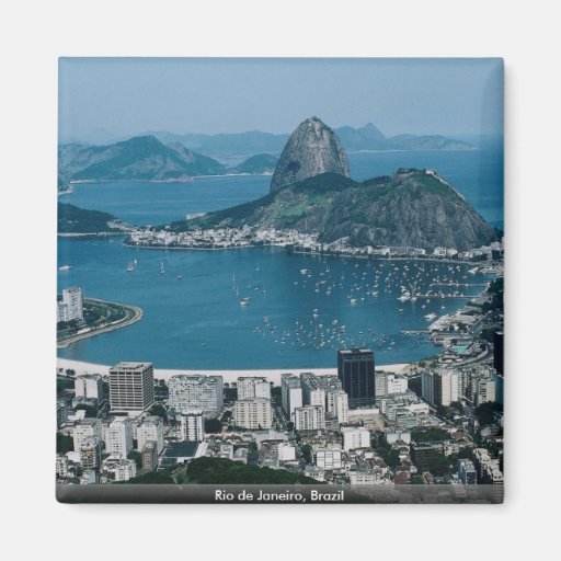 Rio de Janeiro, Brazil Refrigerator Magnet