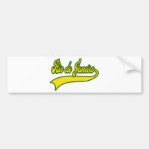 Rio de Janeiro Bumper Sticker