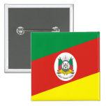 Rio Grande Do Sul Brasil, Brazil Pinback Buttons