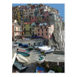 Riomaggiore Village Italy Post Card