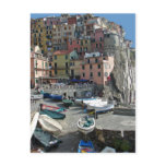Riomaggiore Village Italy Post Card