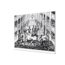 Riot at Covent Garden Gallery Wrapped Canvas