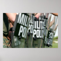 Riot control formation print