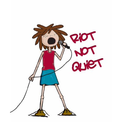 Riot not Quiet Shirt by smallhandsdesigns