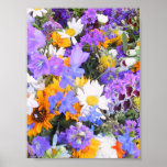 Riot of Floral Colors Print