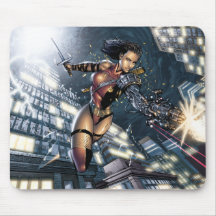 Riot Shell action Mouse Pad
