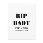 RIP DADT POSTCARDS