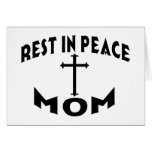 RIP MOM CARD