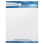 Ripped Blue Letterhead