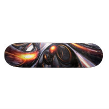 Rippling Fantasy Abstract Skateboard V2
