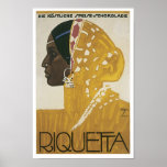 Riquetta Vintage Ad Print