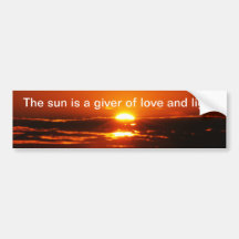Rise And Shine Sunrise Bumper Stickers