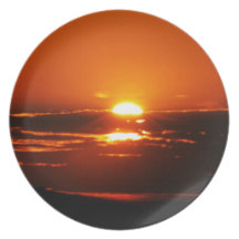 Rise And Shine Sunrise Plate