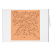 Risen Morning Glory Greeting Card