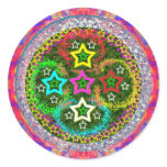 RISING 5Stars - Kids Love FiveStars Round Stickers