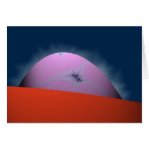 Rising Moon Greeting Card