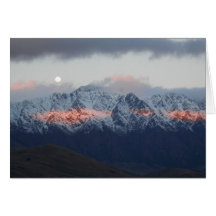 Rising Moon Notecard