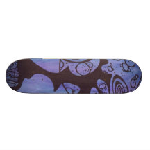 rISING MOON Skate Board