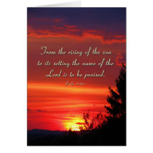 Rising Of The Sun Greeting Card