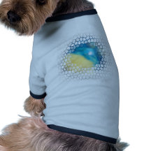Rising Star Abstract CricketDiane Art & Design Pet Tshirt