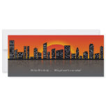 Rising Sun Over City Moving Announcement