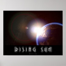 rising sun posters