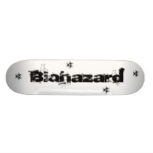 Risk, Biohazard Sk8board Custom Skate Board