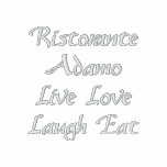 Ristorante Adamo embroidered shirts
