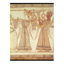 Ritual scene of worship post cards