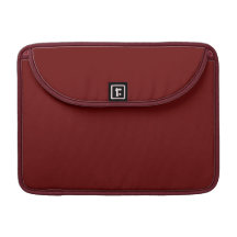 Ritzy Red Bourdeaux Macbook Pro Flap Sleeve Sleeve For MacBook Pro