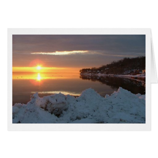 Rivage de sud cartes de vœux